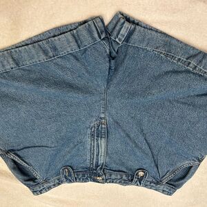 CJ Banks Blue Denim Women Shorts size 14W